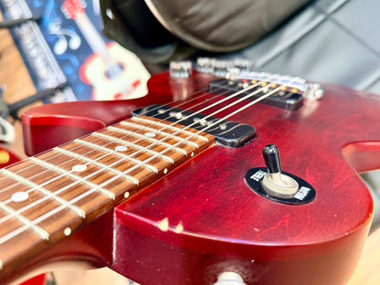 🔥2014🔥 Gibson Les Paul Melody Maker 120th Anniversary~ Worn Cherry~ P90s + Bag