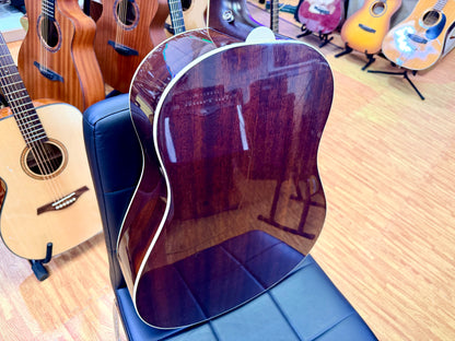 ⚡️2017⚡️ Epiphone AJ-220S/N Acoustic Guitar Natural~ Solid Top Dreadnought!