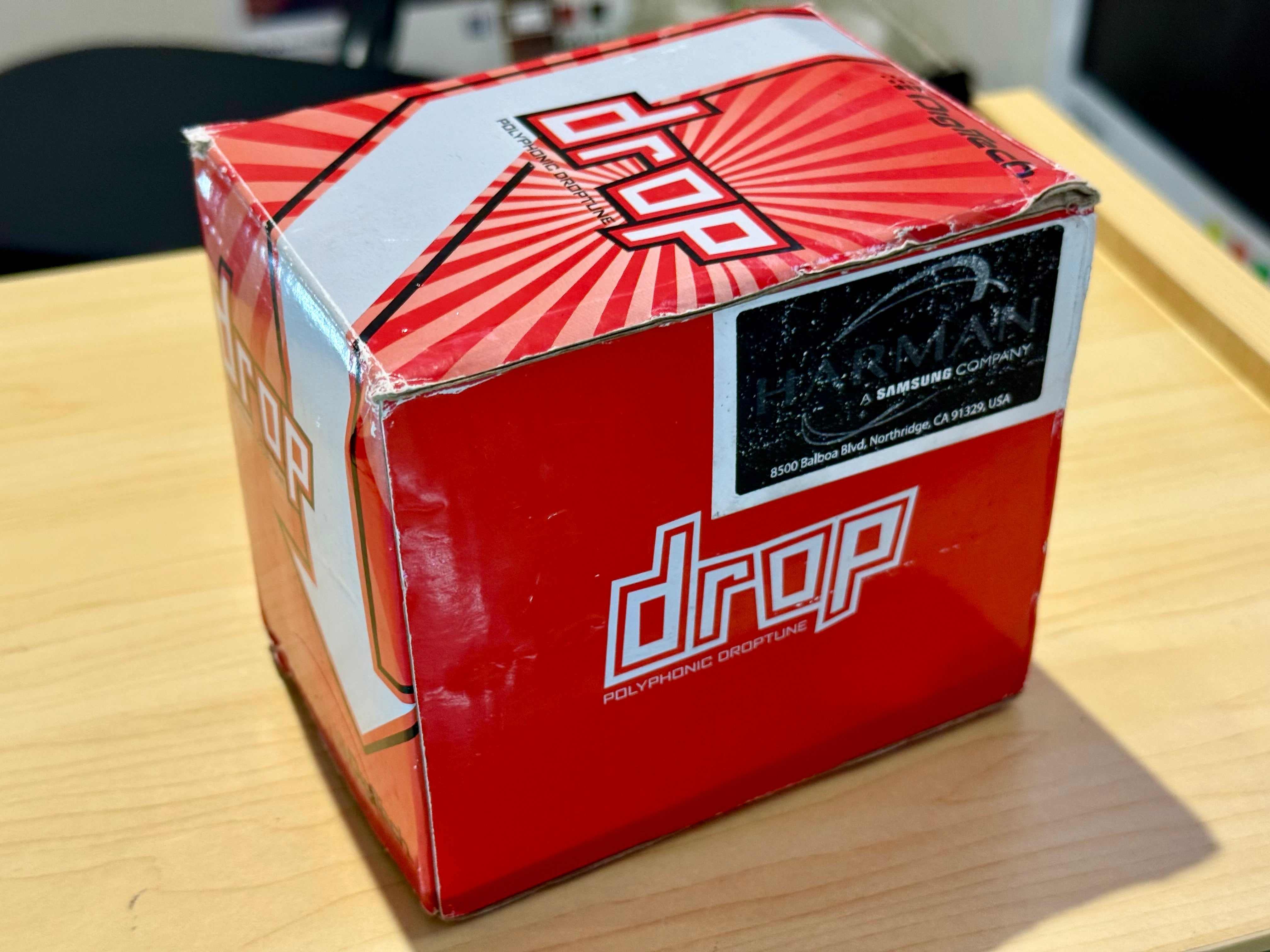 🎸 DigiTech Drop Tune Polyphonic Pitch Shifter~ Guitar Effects Pedal~ Boxed 🎸