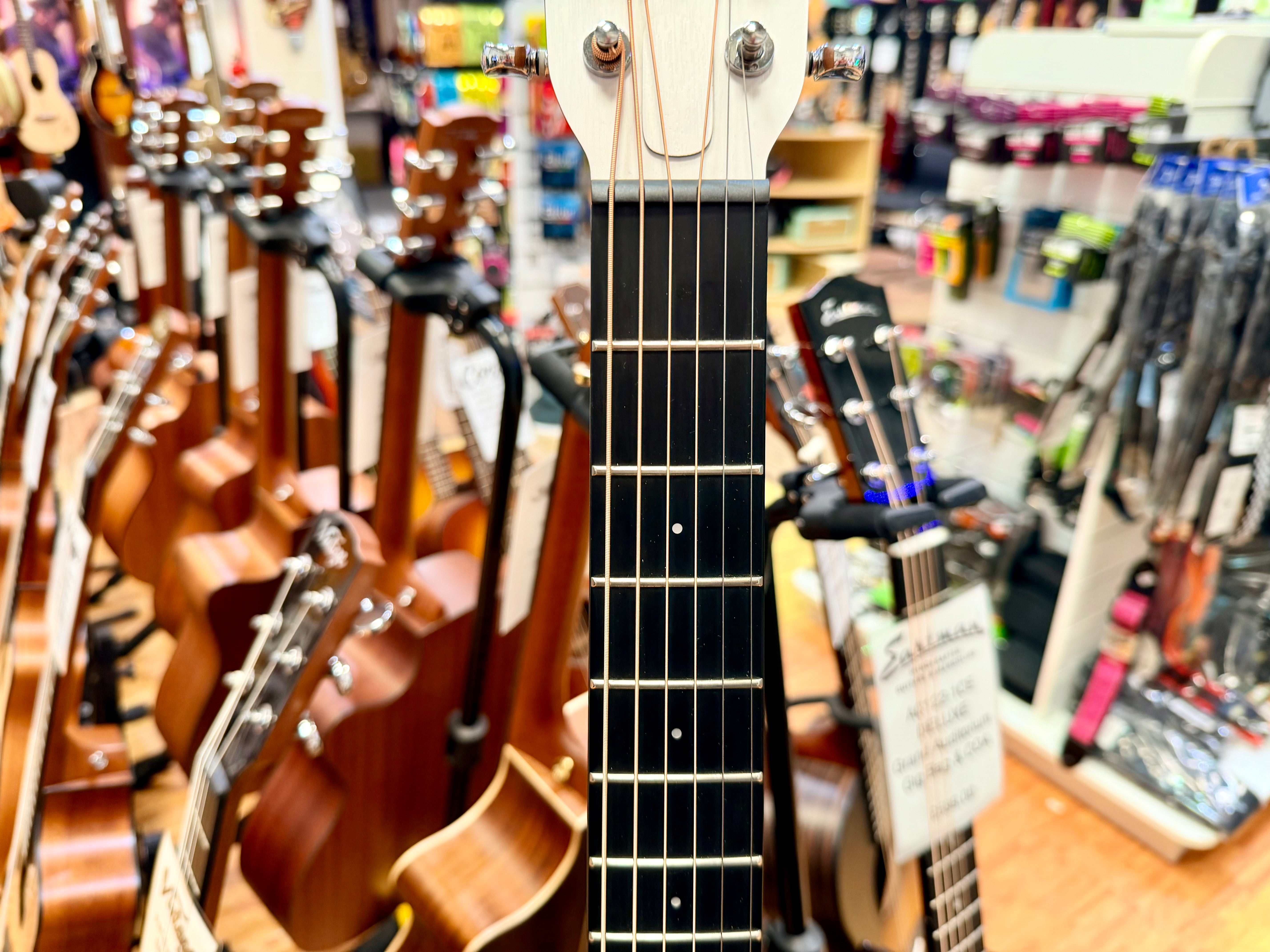 🔥MINT🔥 LAVA Music Blue Lava Original 36” Acoustic Travel Guitar + Lite Bag!
