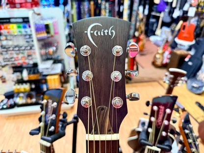 Faith FKV Naked Venus Electro-Acoustic~ All Solid Concert Guitar + GigBag