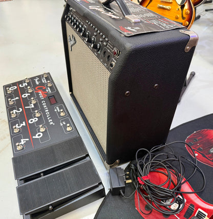🎸RARE~ CYBER FOOT CONTROLLER🎸 Fender Cyber Champ 65w Guitar Combo Amplifier!