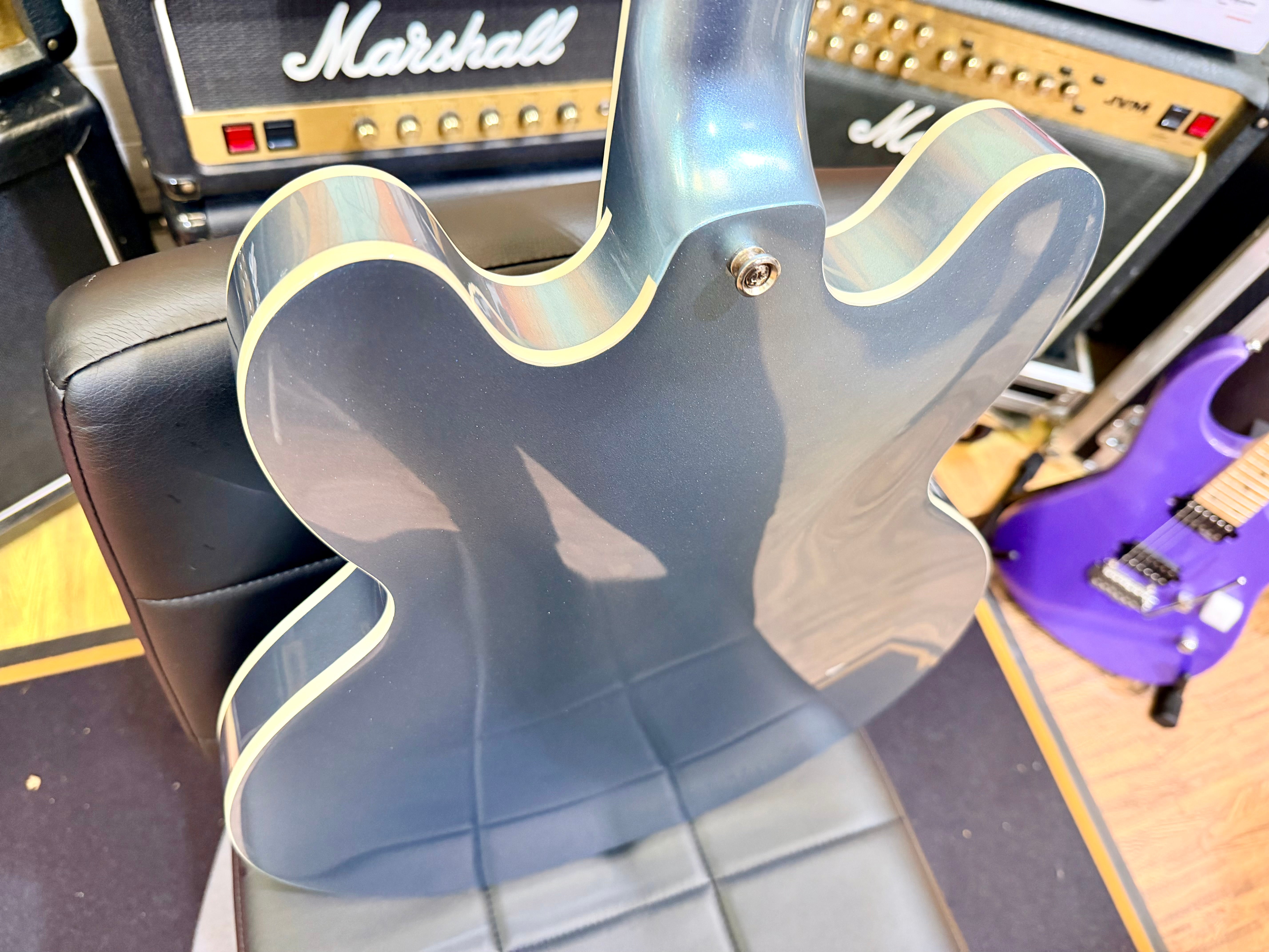 ⚡️2024⚡️ Epiphone Artist Dave Grohl DG-335~ By Gibson Custom~ Pelham Blue!