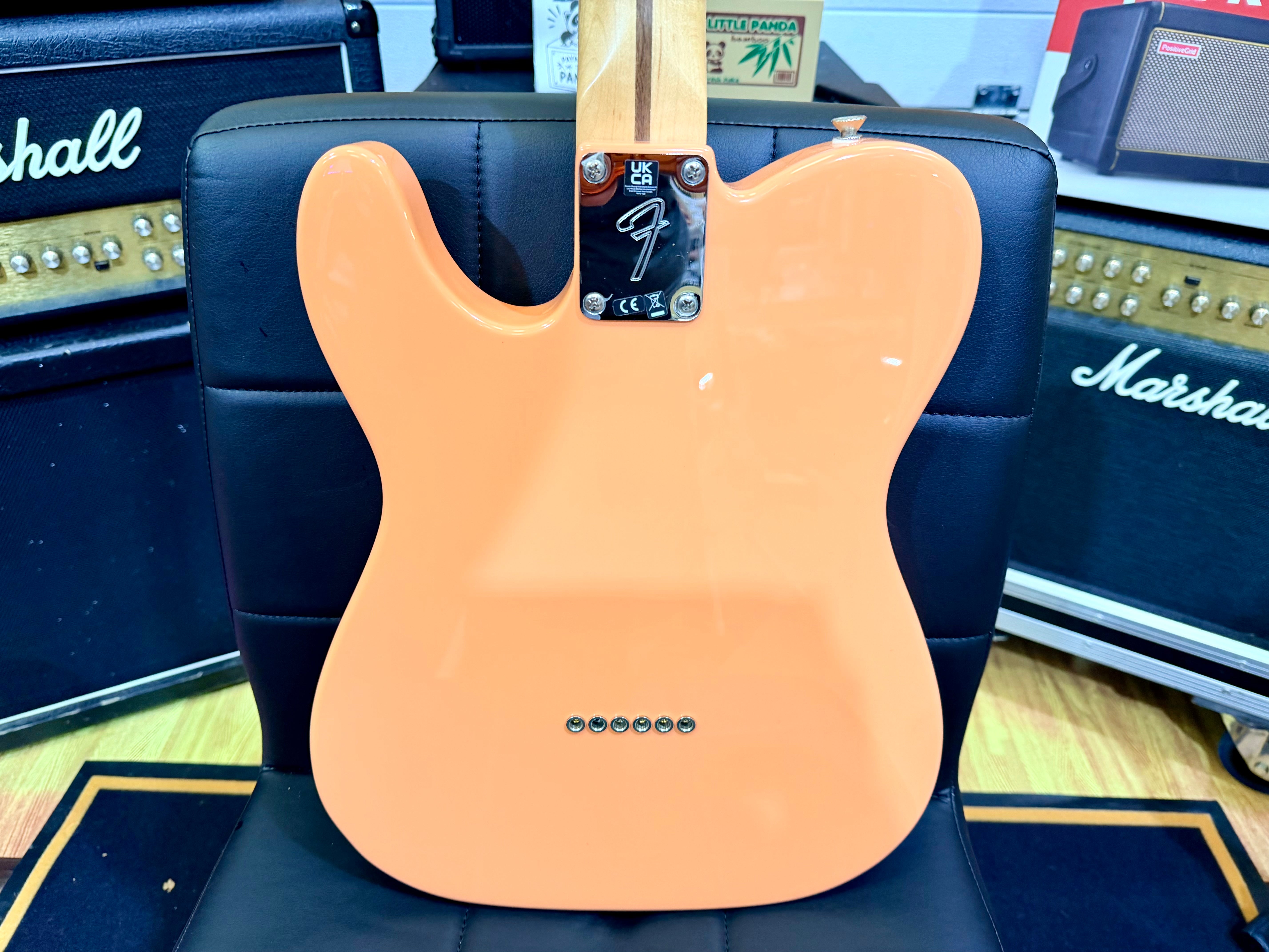 🔥’51 Nocaster P’ups🔥 Fender Limited Edition Player Telecaster~ Pacific Peach!