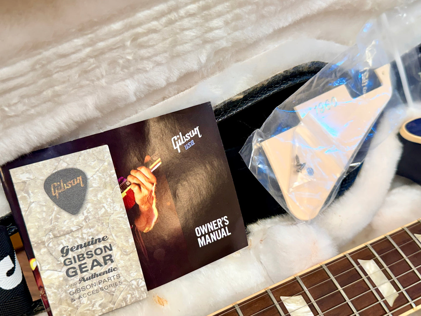 🔥2011 USA🔥 Gibson Les Paul Classic Plus Top~ Manhattan Midnight Blue + Case!