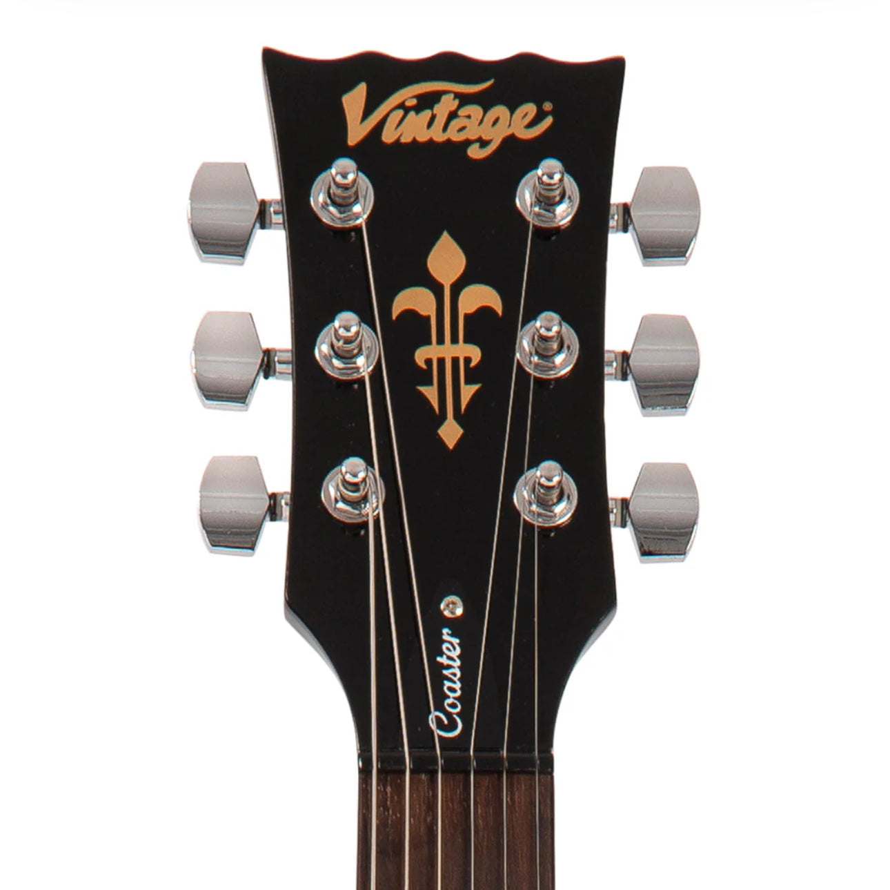 Vintage V69 SG Style Coaster Series Electric Guitar Pack ~ Boulevard Black