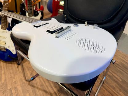 🔥 Enya Nova Go Sonic~ Pearl White~ Smart Electric Guitar~Speaker & FX + Bag 🔥