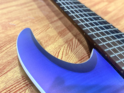 🔥2019🔥 Ibanez RGA71AL Axion Label 7 String~ Indigo Aurora Burst~ Bare Knuckle!