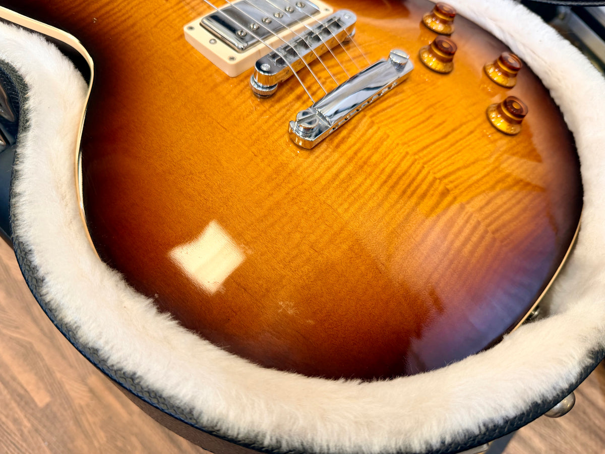 ✨2011✨ Gibson Les Paul Traditional Plus Top Desert Burst + OHSC & Certificate!