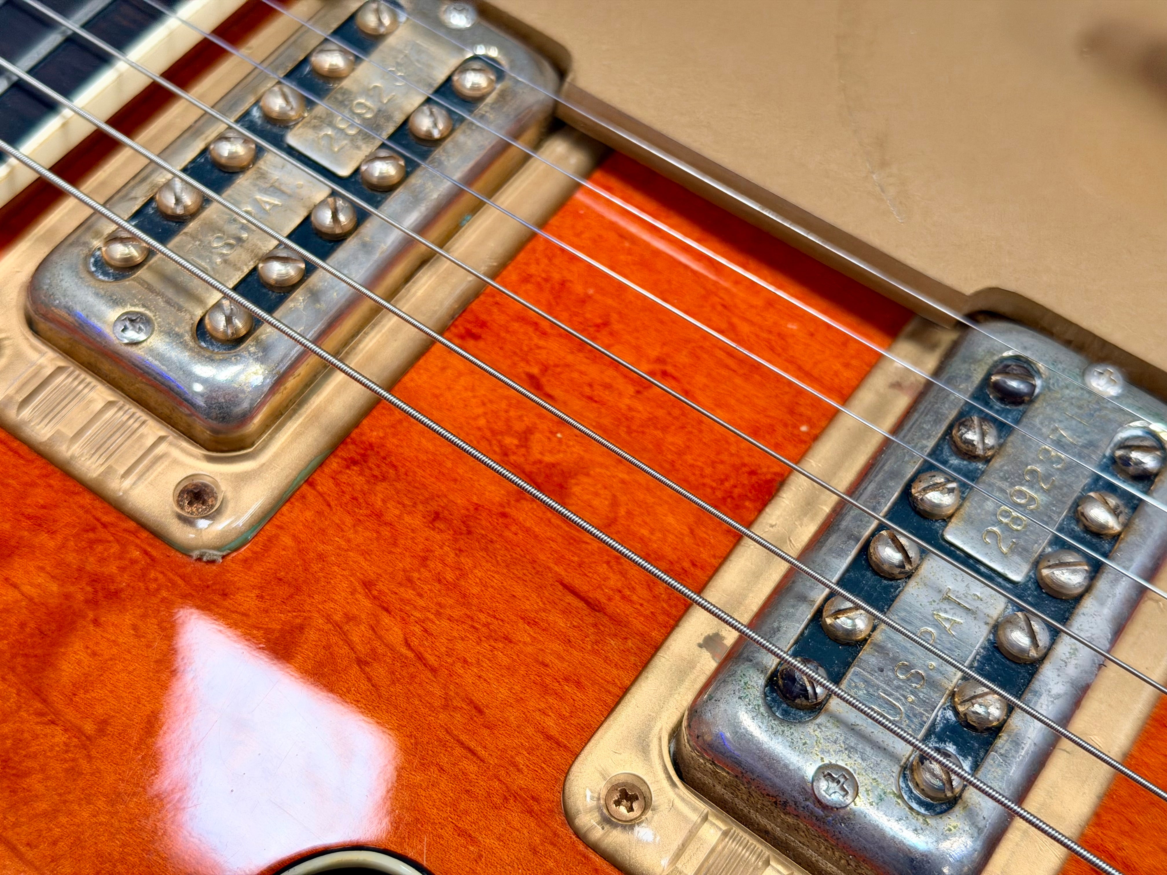 ✨1990✨ Gretsch 6120 Nashville Western Orange MIJ Terada~ Bigsby~ Japan + Case!