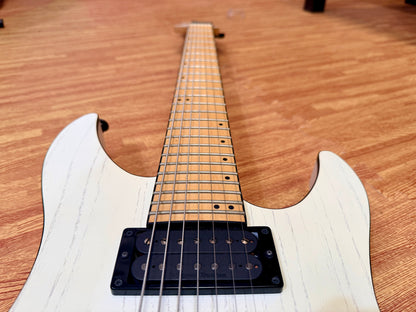 🇯🇵 FGN J Standard Mythic JMY7-Ash-M 7 String MIJ 2019 Fujigen Japan~White 🇯🇵
