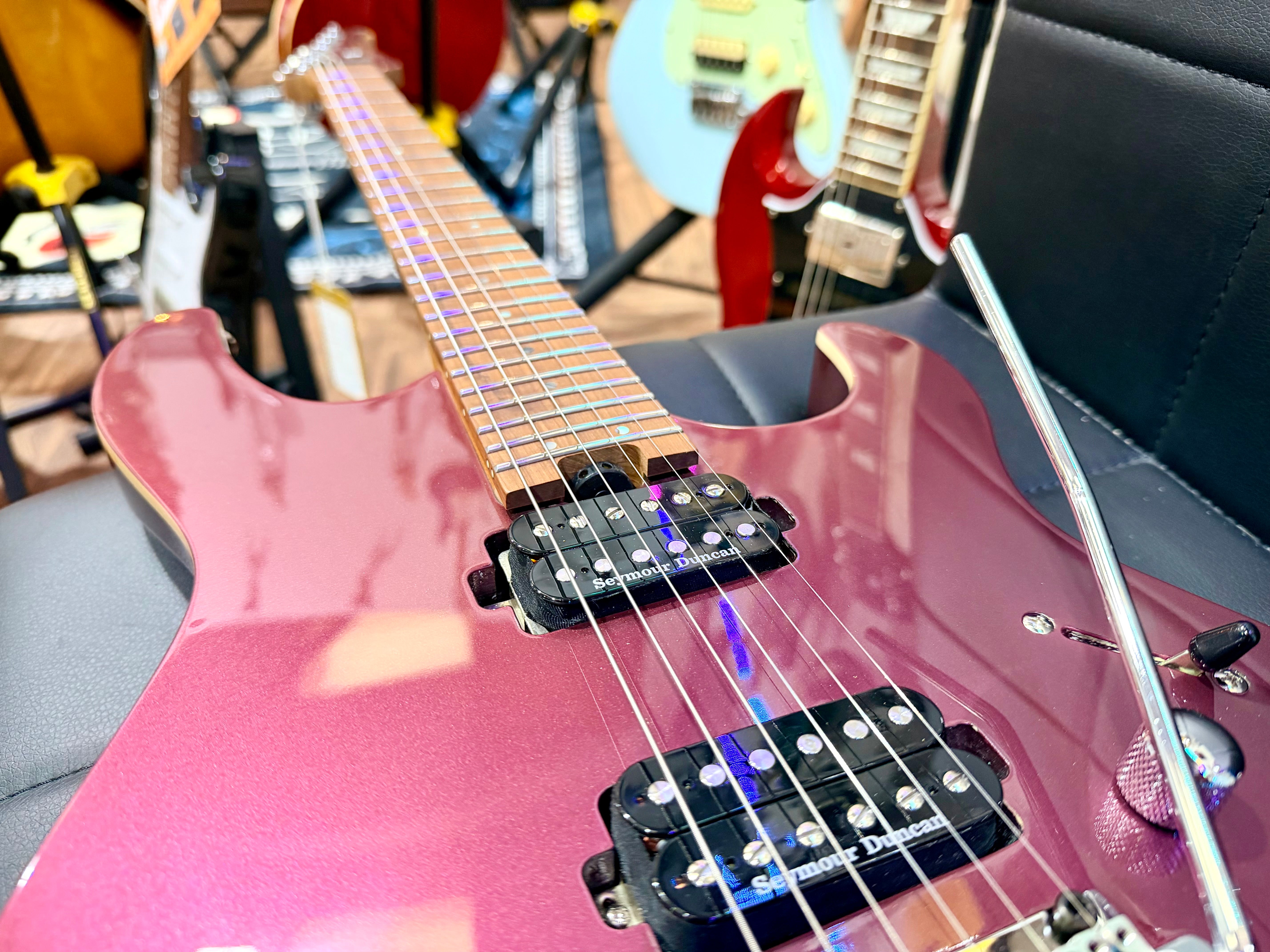 🌟NEW🌟 Cort G300 Pro Electric Guitar~ Vivid Burgundy~ Seymour Duncan Pickups!
