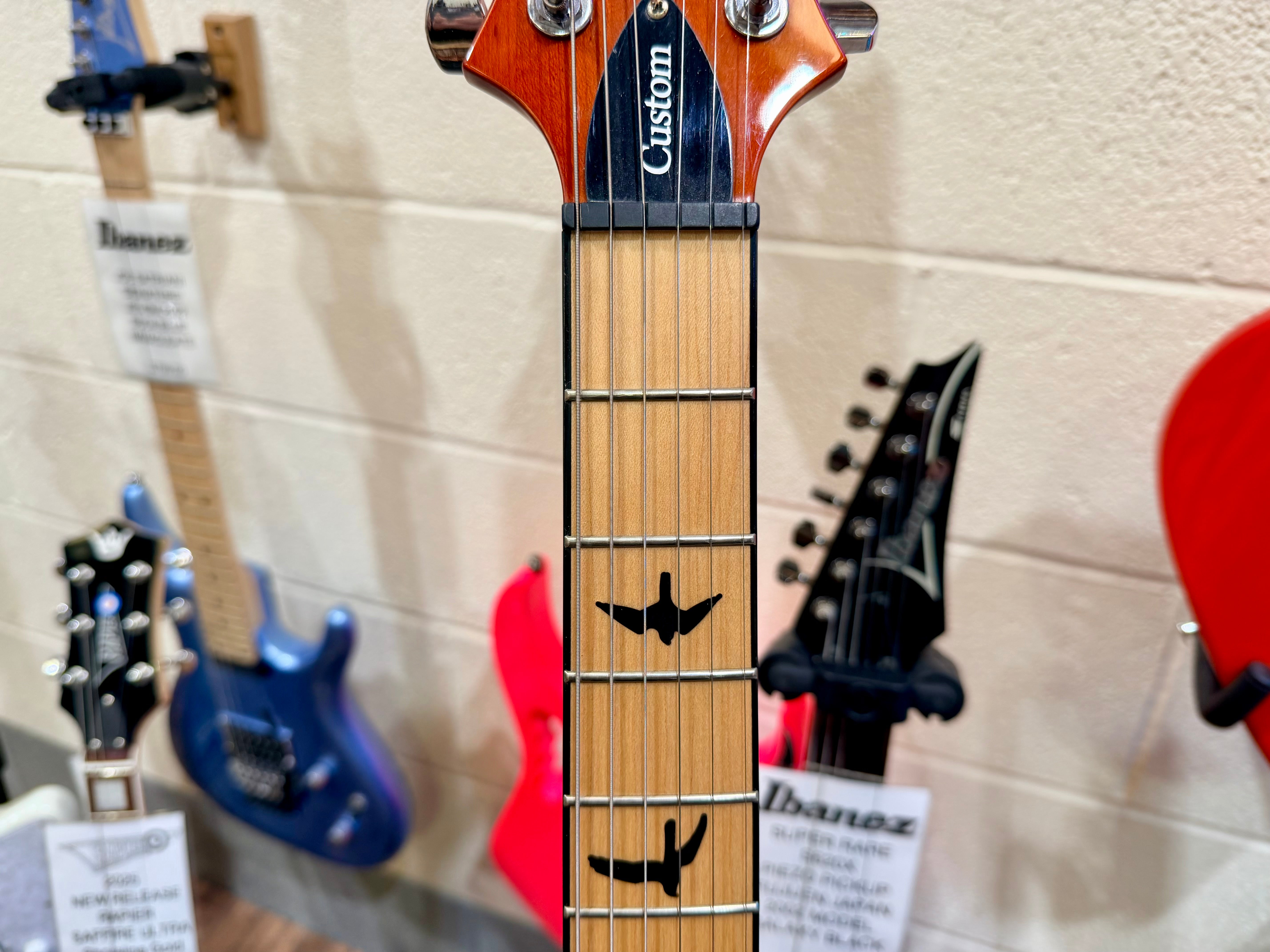 🌟2017 RARE🌟 PRS SE Custom 24 Limited Edition~ Maple Neck~ Vintage Sunburst!