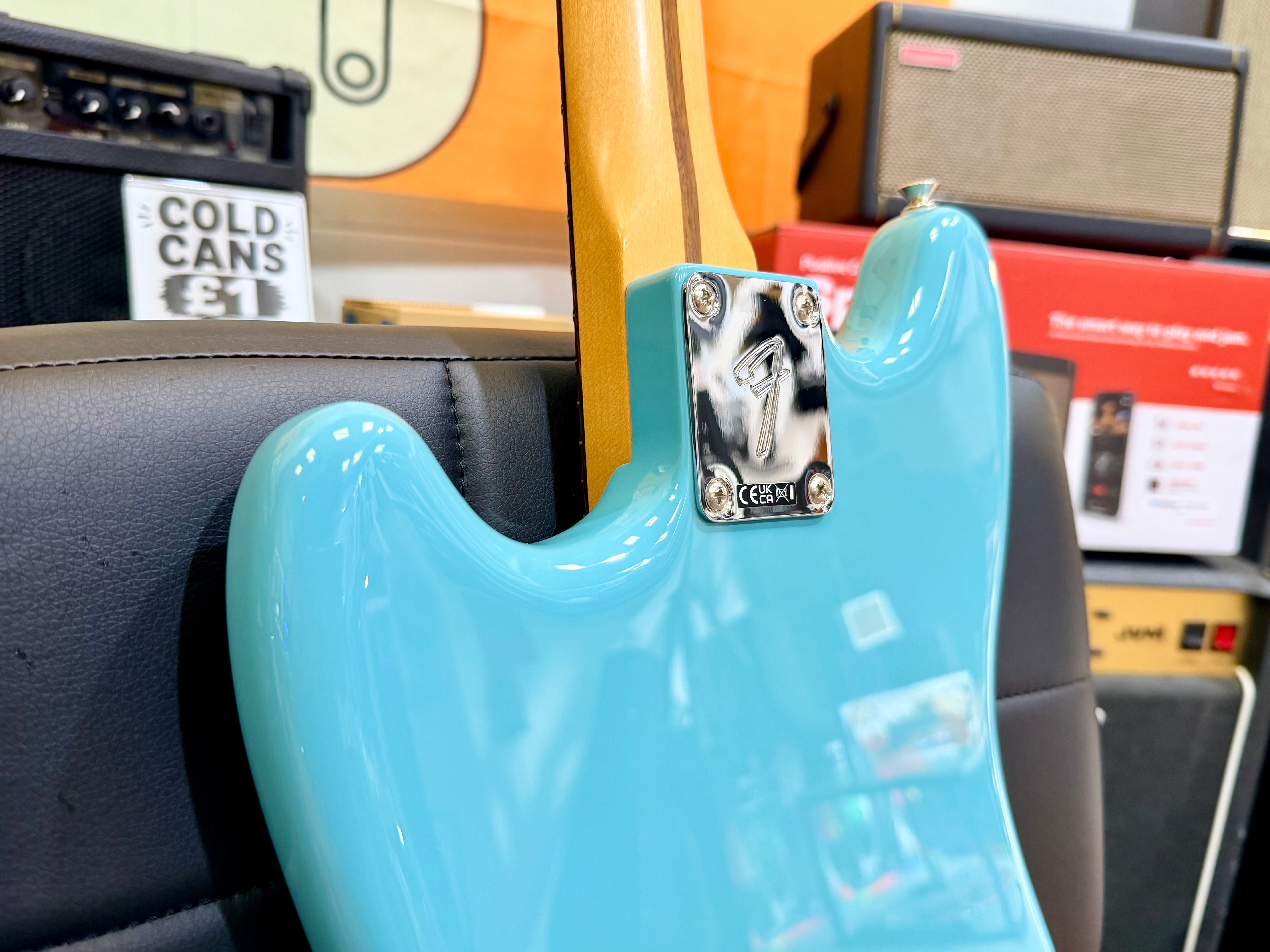 ✨2024✨ Fender Player II Mustang~ Aquatone Blue Electric Guitar~ Mexican MIM!