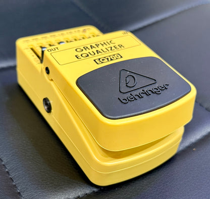 🎸 Behringer EQ700 Ultimate 7-band Graphic Equalizer Guitar Effect Foot Pedal 🎸