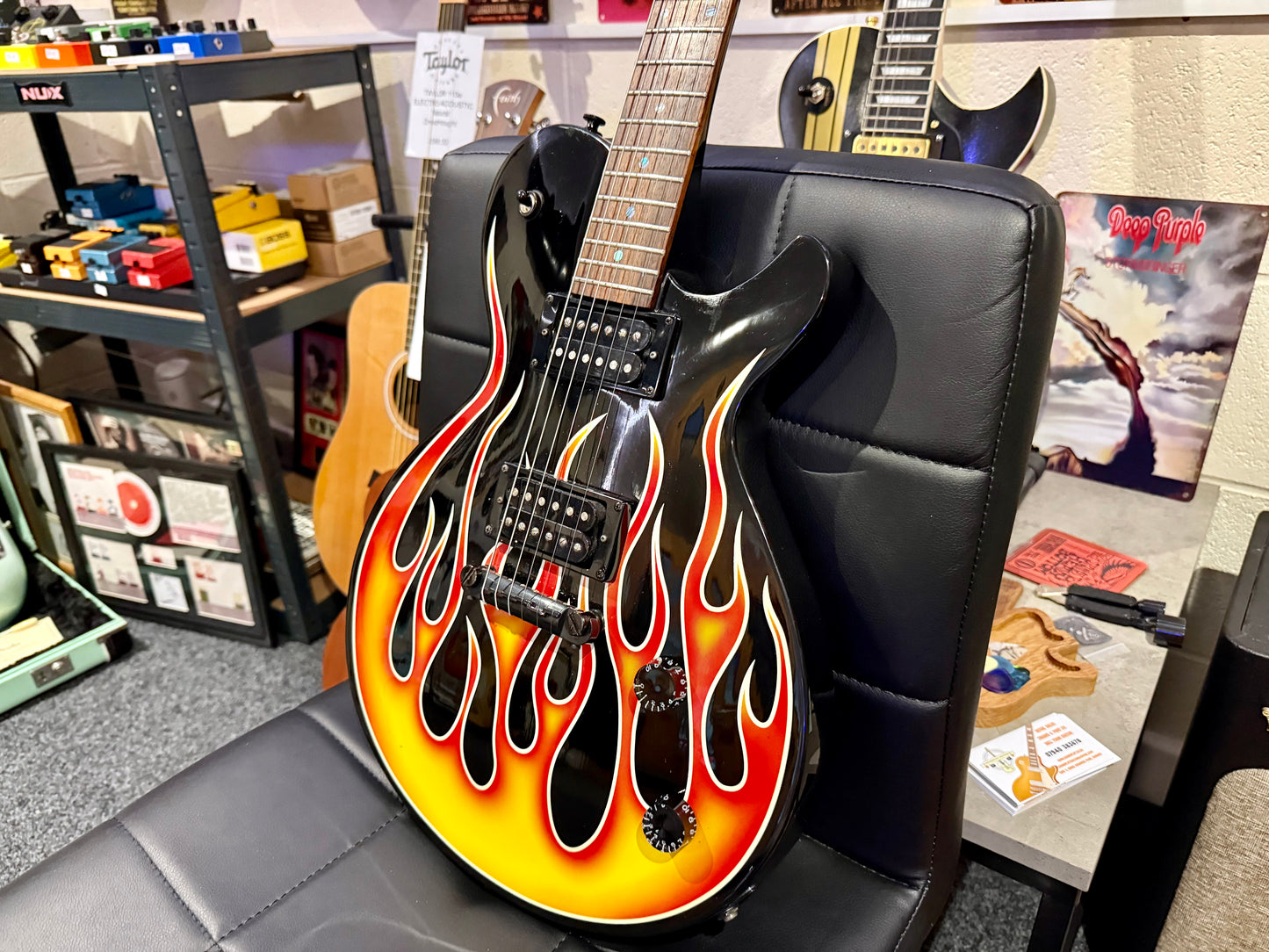 🔥 Dean Dragster Evo~ Electric Guitar~ Made in Korea~ New Strings & Set Up! 🔥