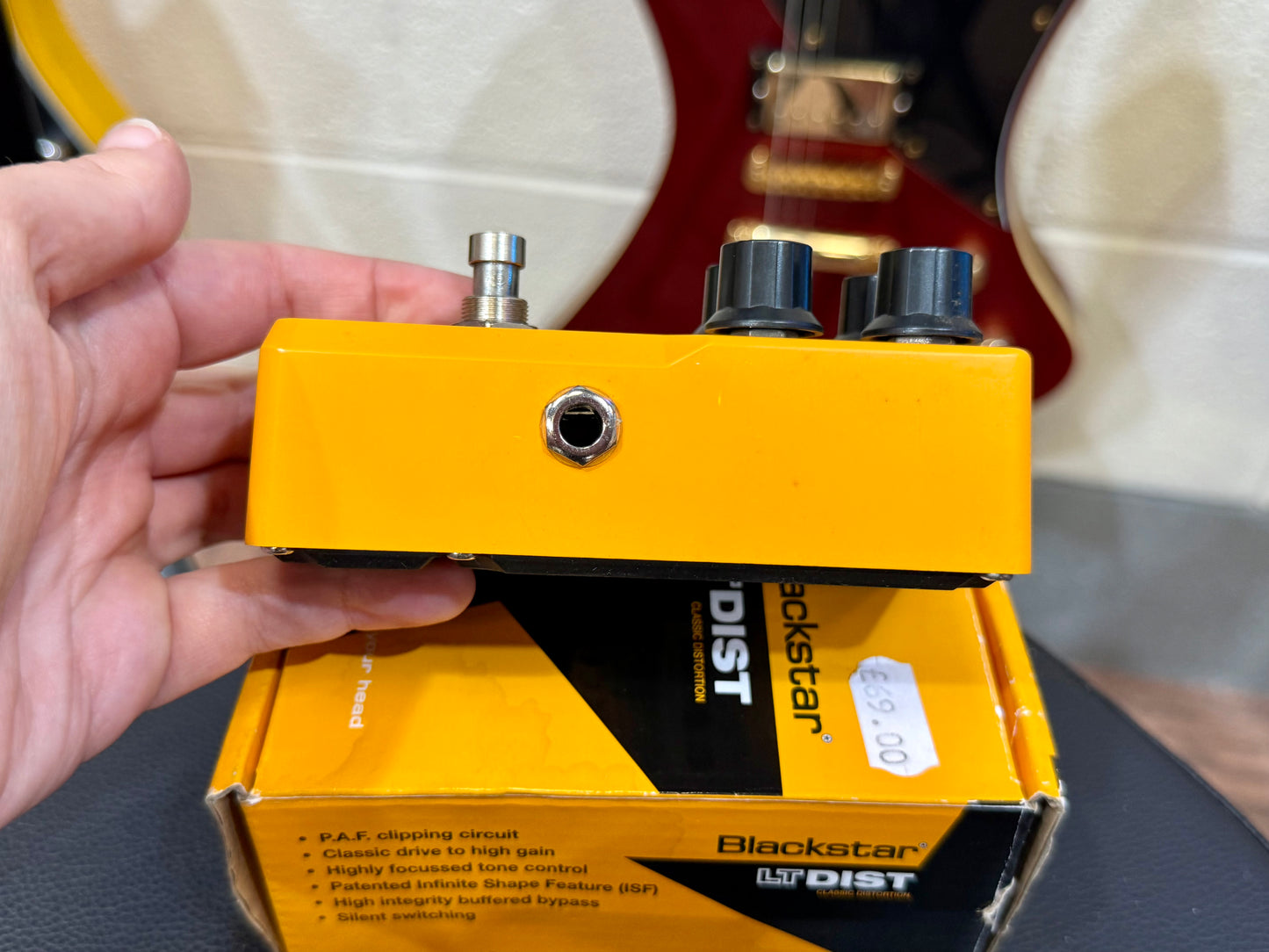 🎸 Blackstar LT Distortion Guitar Pedal~ Effects Unit~ Boxed 🎸