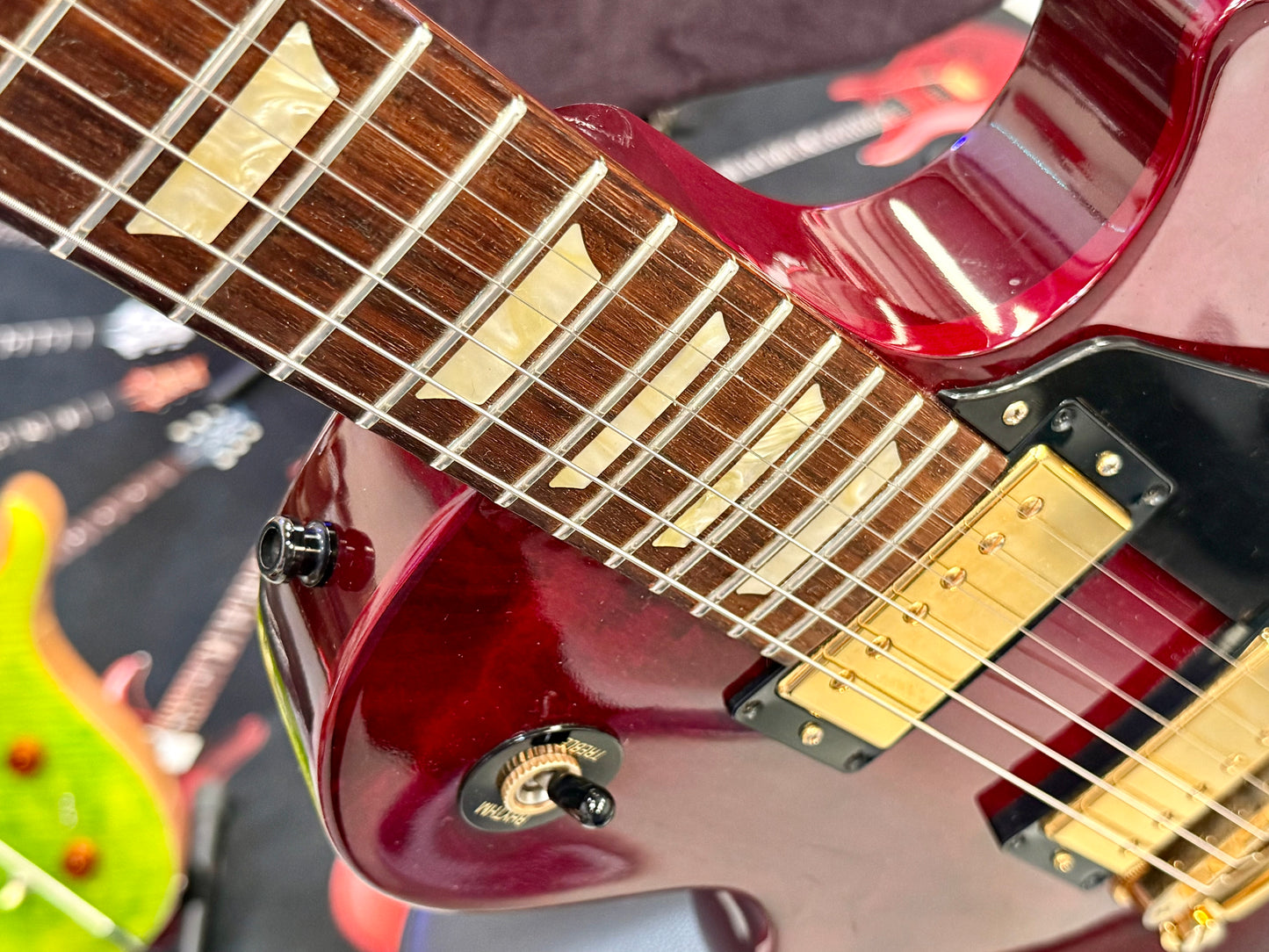 🌟2007 USA🌟 Gibson Les Paul Studio~ Wine Red~ Gold Hardware~ Hard Case~STUNNING