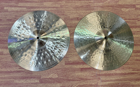 🥁 Paiste Signature 14” Dark Crisp Hi-Hats~ Pair Of Hi Hat Cymbals~ Excellent 🥁