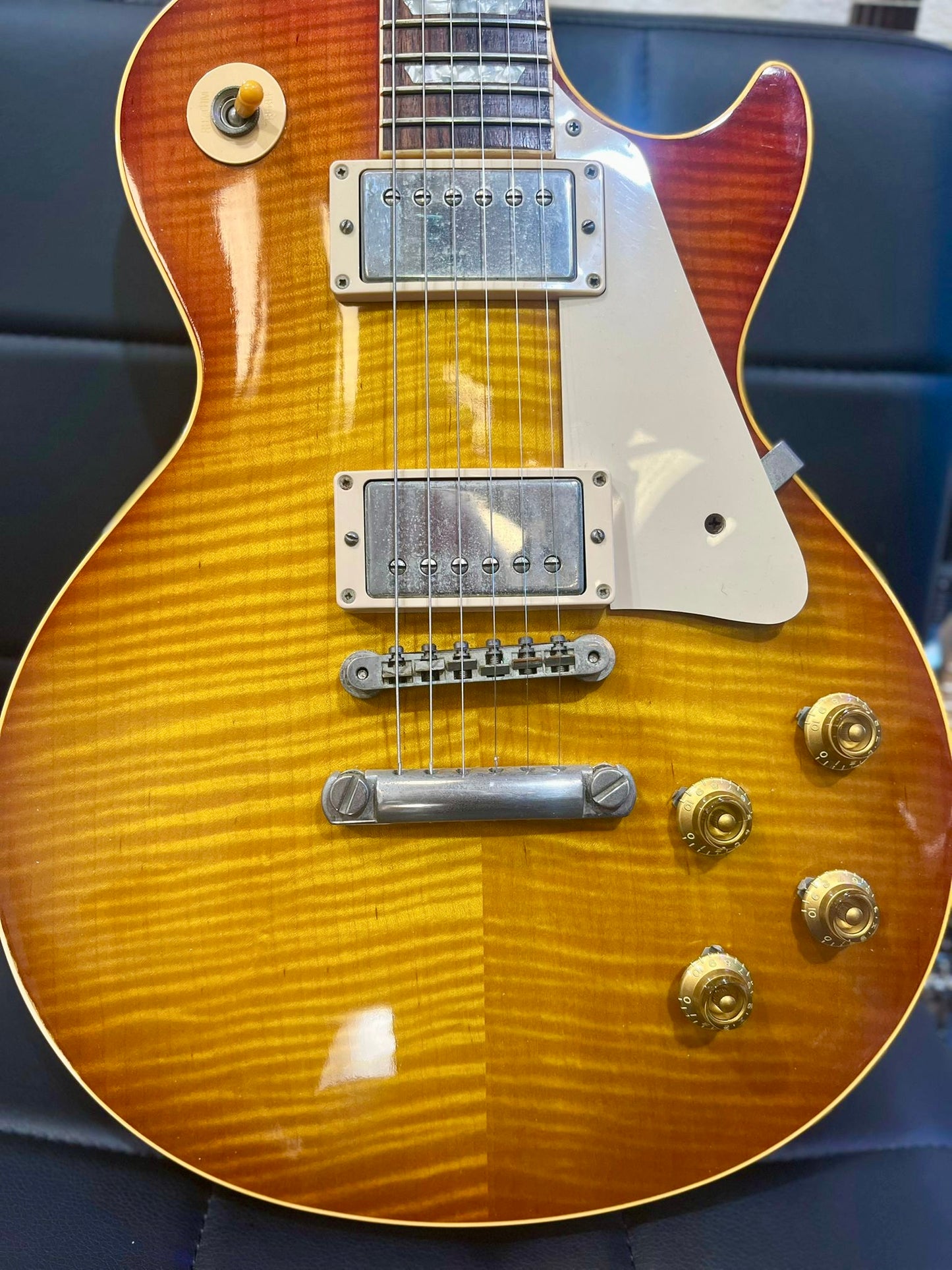 🔥YAMANO🔥 1999 Gibson Custom Shop 1959 Les Paul Historic Reissue~ Ice Tea Burst