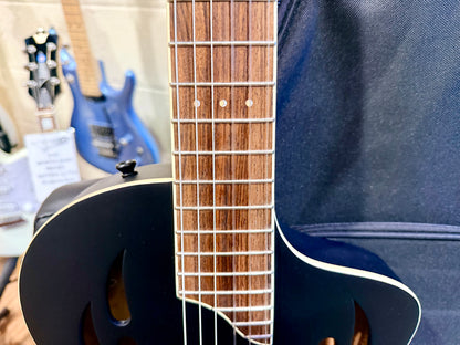 🔥NEW🔥 Ortega TourPlayer Electro-Acoustic Classical Guitar~ Nylon Thin~ Black!