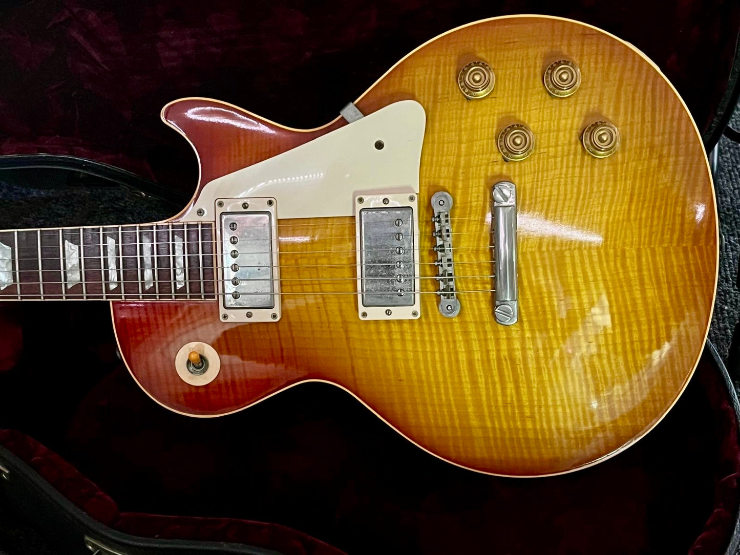 🔥YAMANO🔥 1999 Gibson Custom Shop 1959 Les Paul Historic Reissue~ Ice Tea Burst