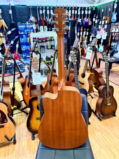 🪵NEW🪵 Vintage Statesboro VE440MM Mahogany Cutaway Electro-Acoustic Guitar!