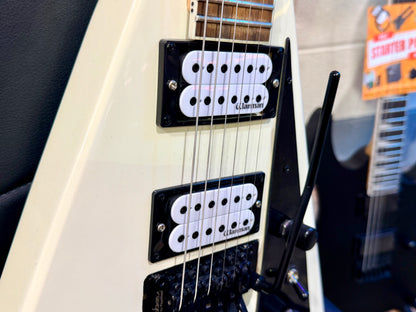🔥WARMAN PICKUPS🔥 Jackson JS32 Rhodes Electric Guitar~ Randy Rhodes~ Ivory!