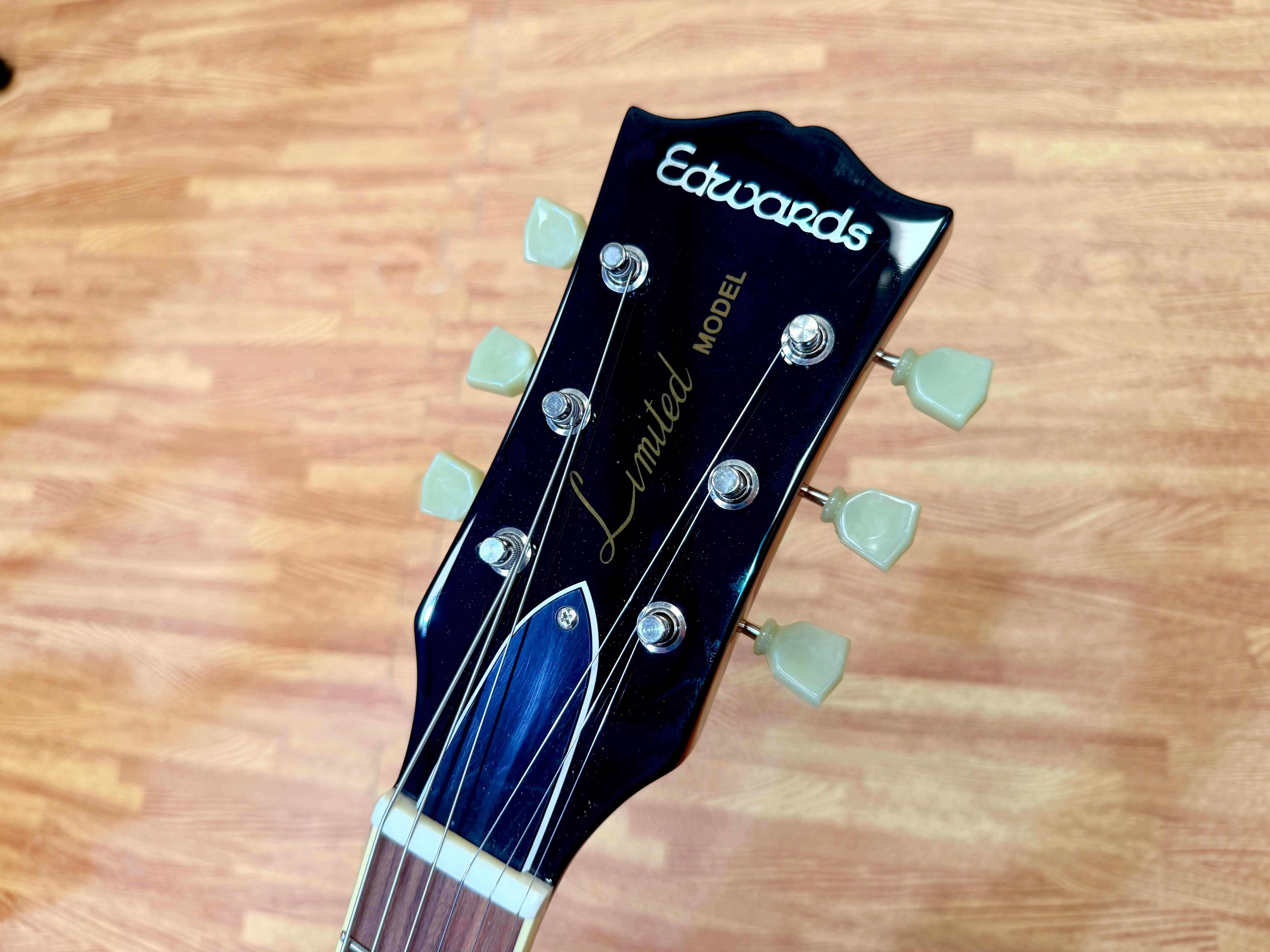 🇯🇵JAPAN🇯🇵 Edwards E-LP-125SD Honey Burst MIJ 2020~ Les Paul~ Seymour Duncan!