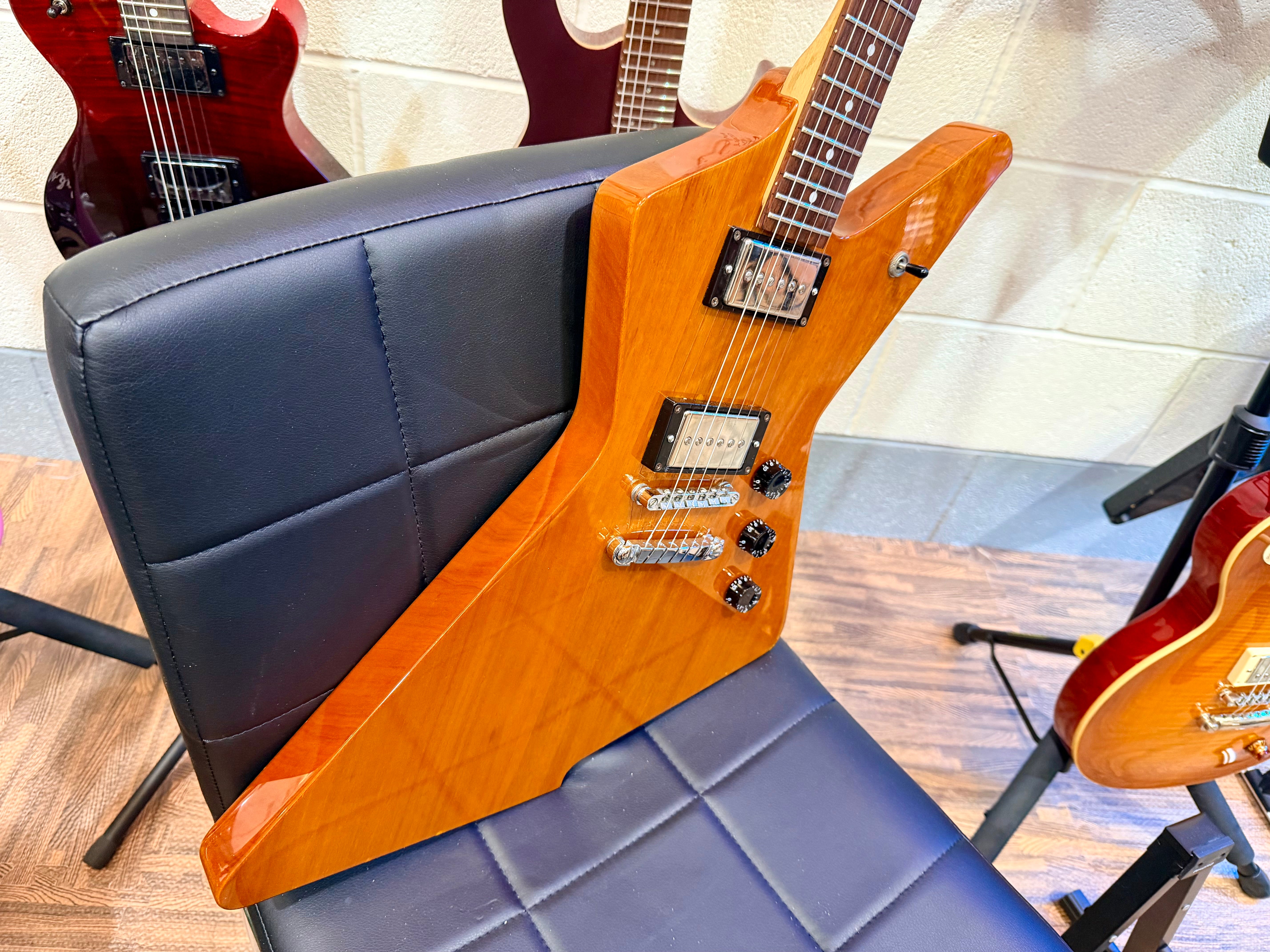 ✨Ultra Rare✨ Ibanez DT200 Destroyer 2005 Korea~ Vintage Amber~ PHAT CAT P90!