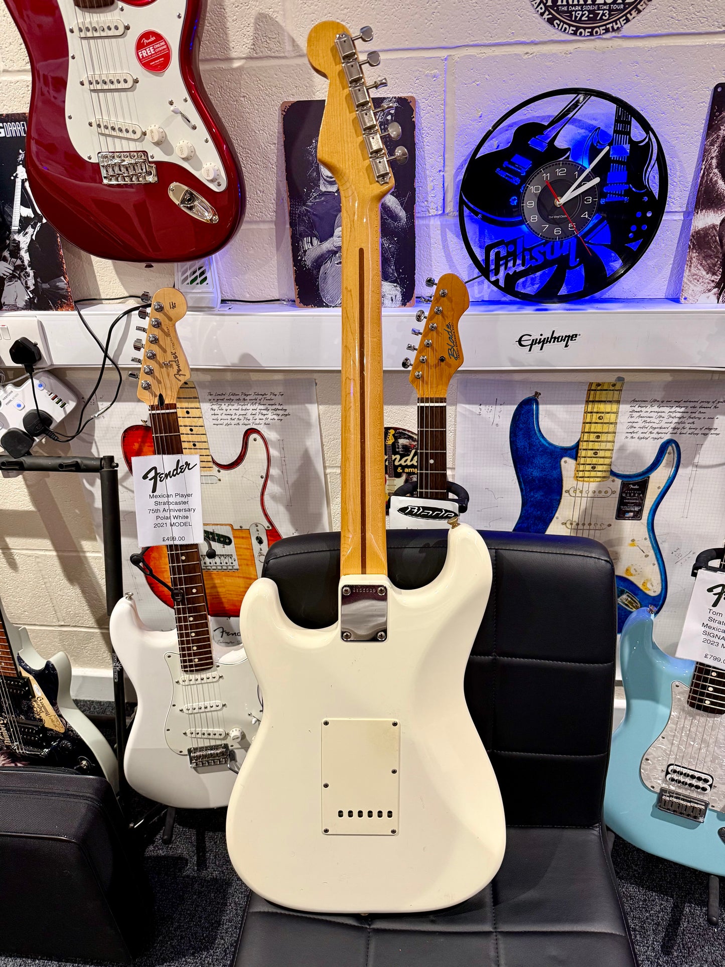 🌟 1983 JAPANESE VINTAGE 🌟Fender Squier JV Stratocaster~ 57 Spec~ Vintage White