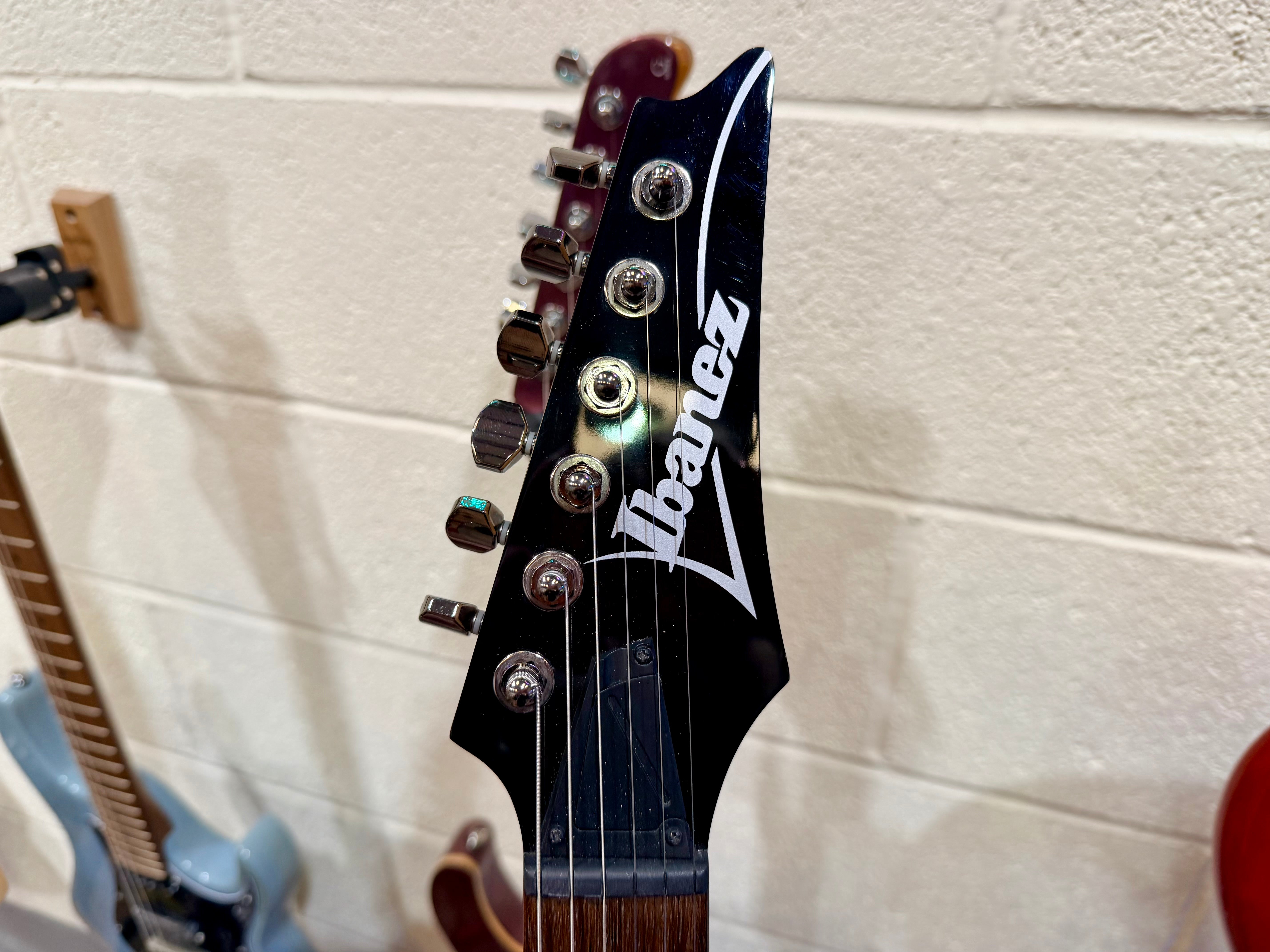 🔥2022🔥 Ibanez RG421PB Caribbean Shoreline Flat~ Wizard III Neck~ Poplar Burl!