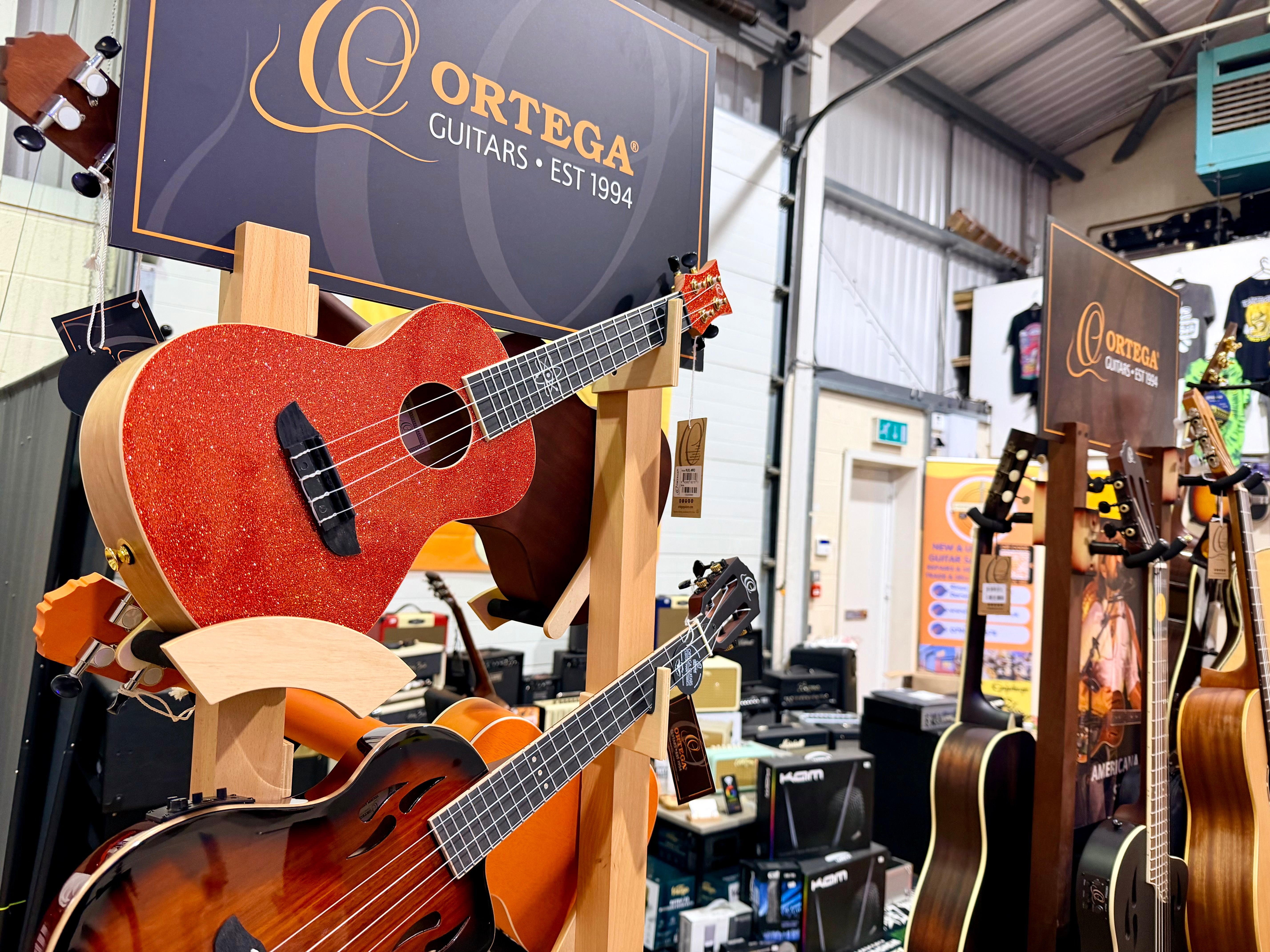 🔥NEW🔥 Ortega TourPlayer Electro-Acoustic Classical Guitar~ Nylon Thin~ Black!