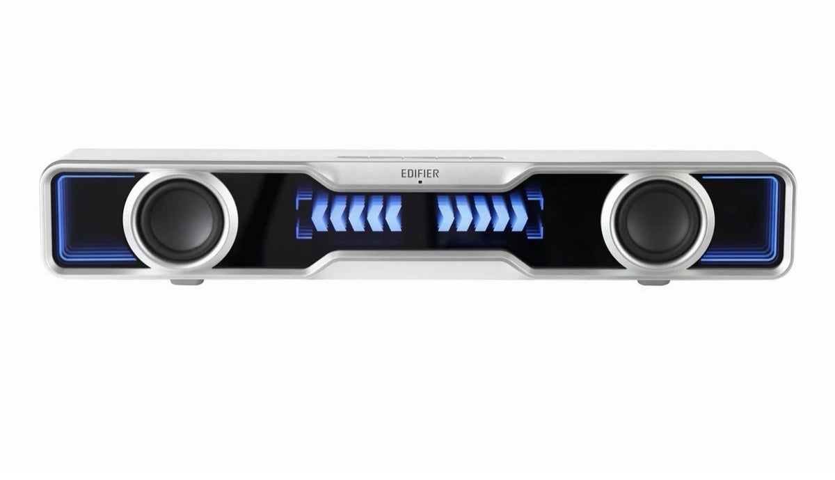 Edifier QS30 USB / Bluetooth RGB Gaming Soundbar Speaker - White