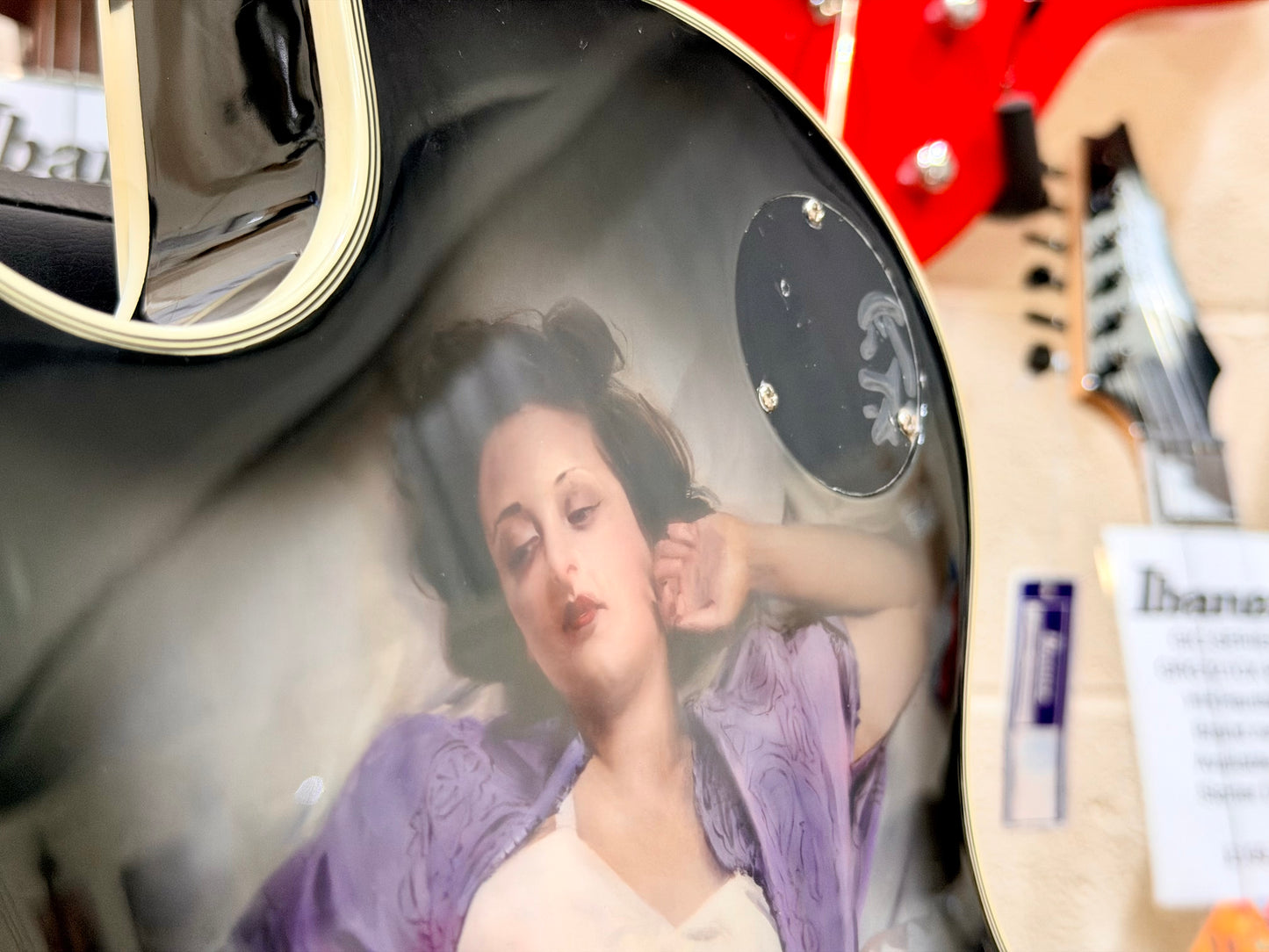 🔥 Epiphone Adam Jones Les Paul Custom~Art Collection~Korin Faughts Sensation 🔥