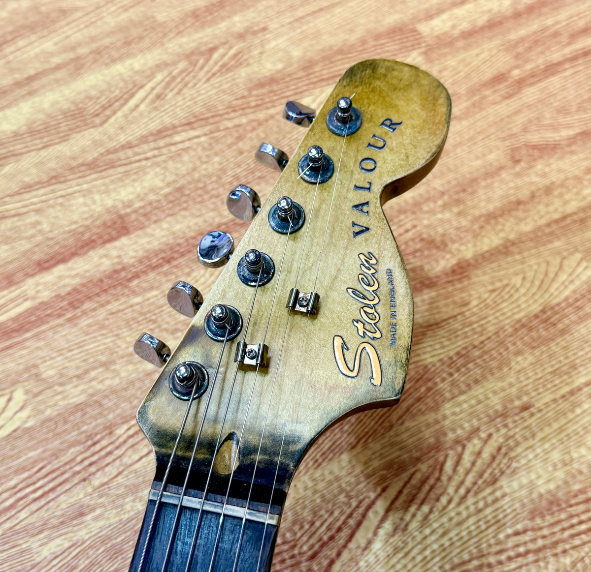 🔥Handmade In UK🔥 Stolen Valour Heavy Relic ST Polka Dot Guitar~ Buddy Guy Style!