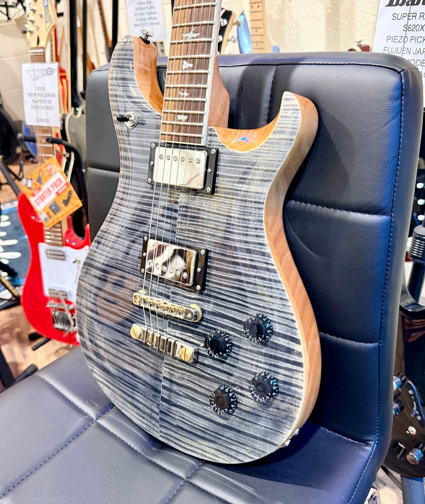 🔥MINT 2023🔥 PRS SE McCarty 594~ Charcoal Maple Top~ Gig Bag~ Stunning Guitar!