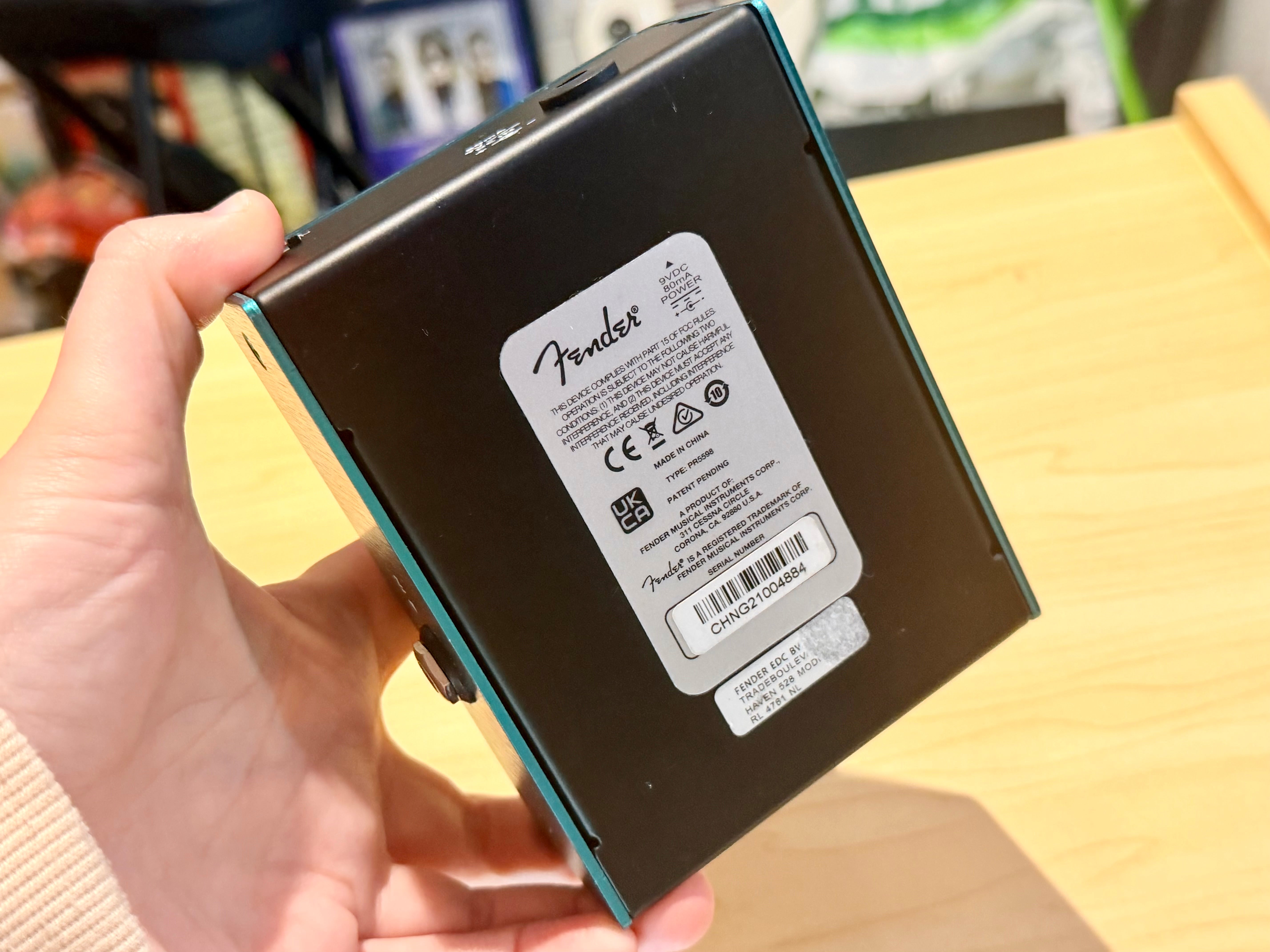 🎸Fender Bubbler Analog Chorus/Vibrato Pedal~ Guitar Effects Unit~ Mint! 🎸