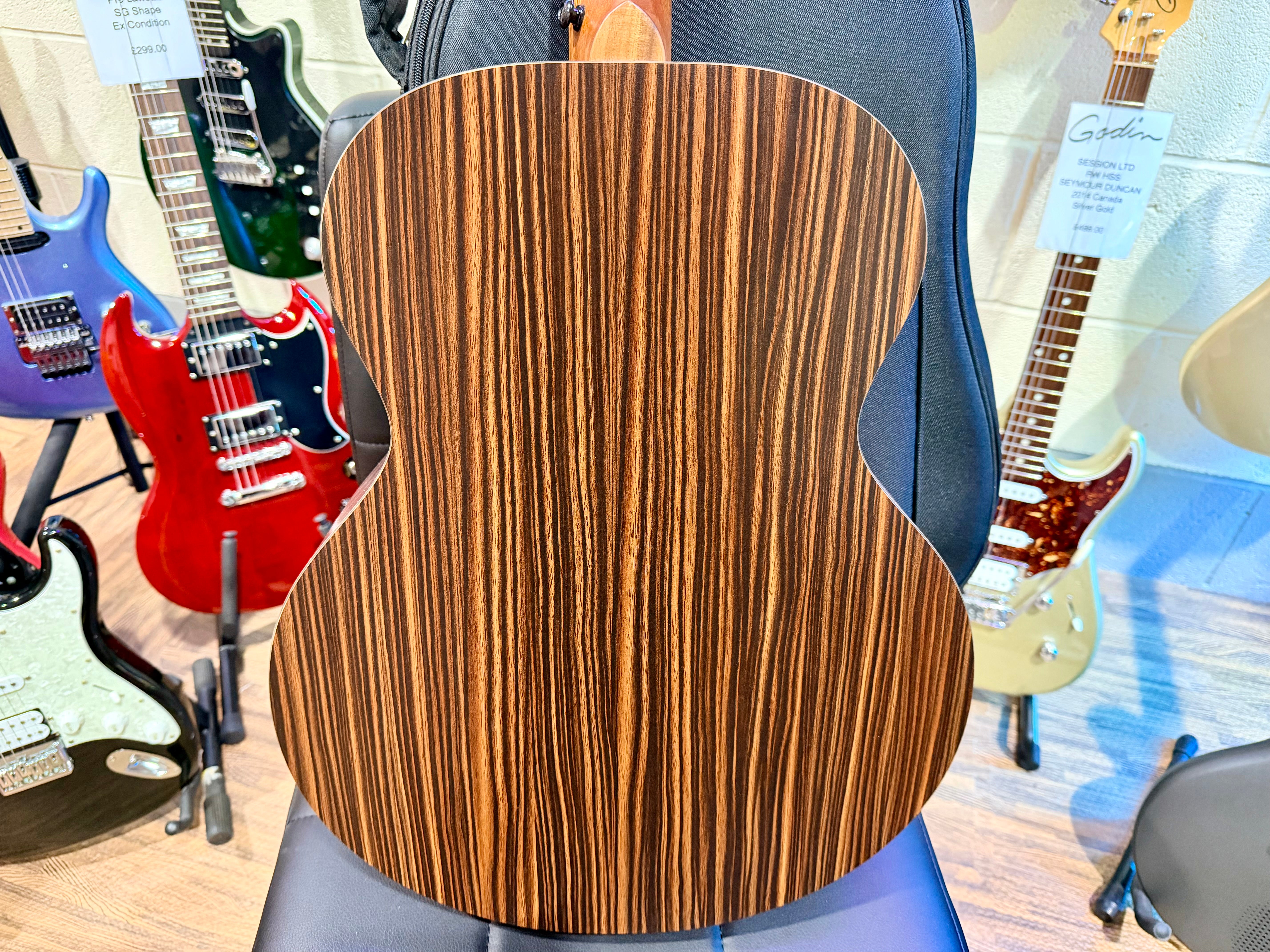 🔥NEW 2025🔥 Enya EA-X1 Pro~Vintage Sunburst Acoustic Guitar~Sitka Spruce & bag