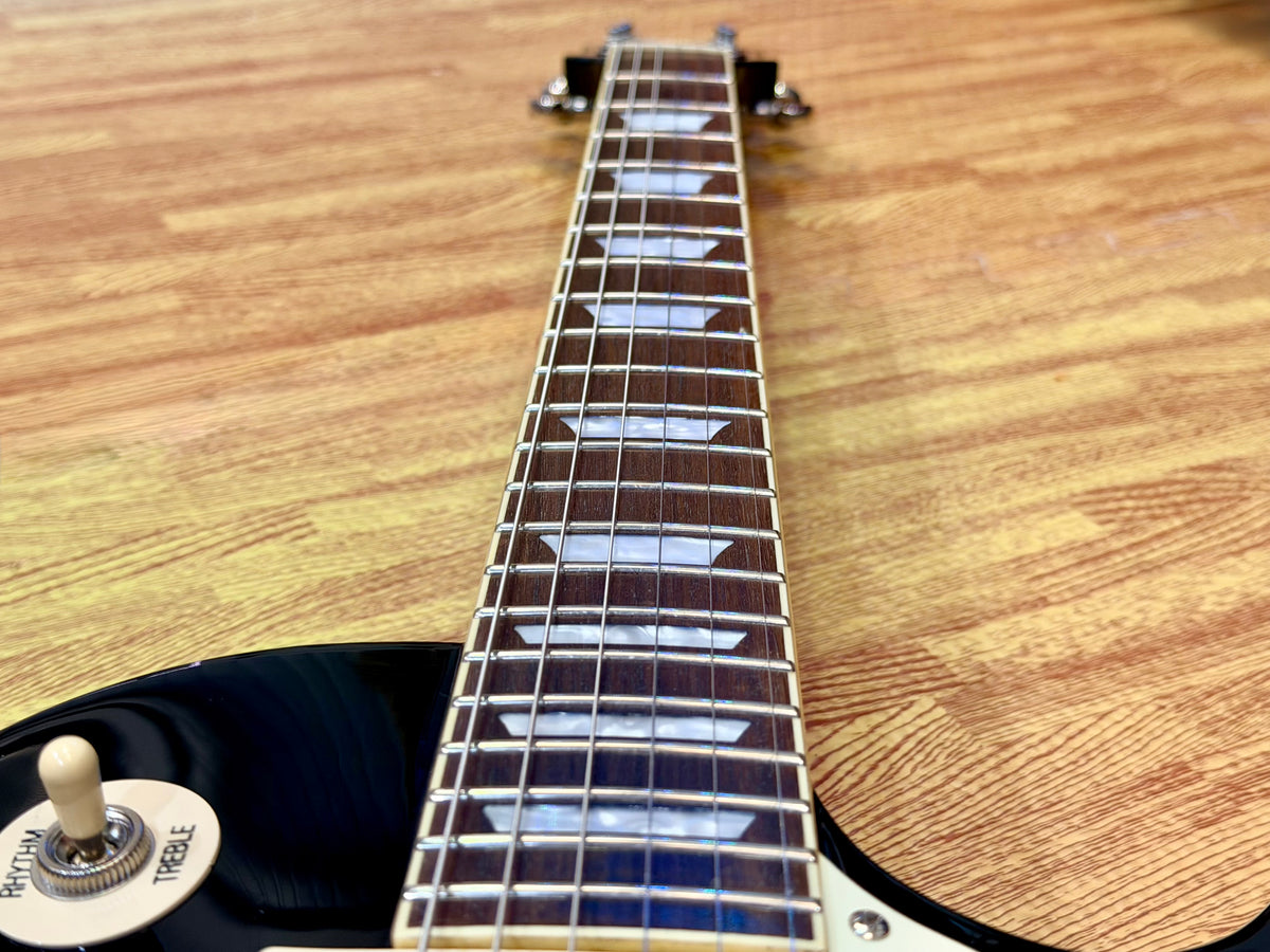 🔥2017🔥 Epiphone Les Paul Standard~ Ebony Gloss Black Electric Guitar