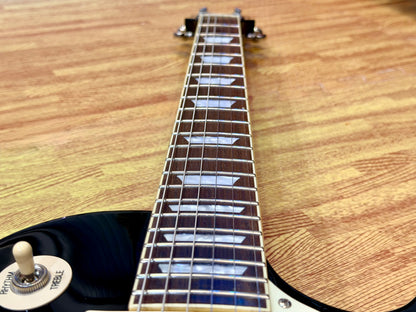 🔥2017🔥 Epiphone Les Paul Standard~ Ebony Gloss Black Electric Guitar
