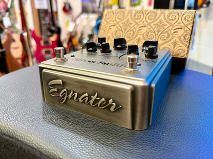 🔥 Egnater Silversmith Distortion and Boost Guitar Effects Pedal~ Boxed! 🔥