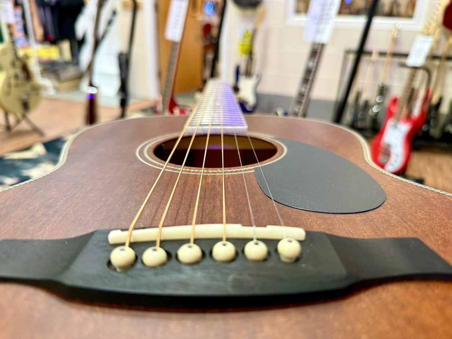 🦅 MINT 2020 🦅 PRS SE P20E Tonare Parlor~Electro Acoustic~ Satin Mahogany + Bag
