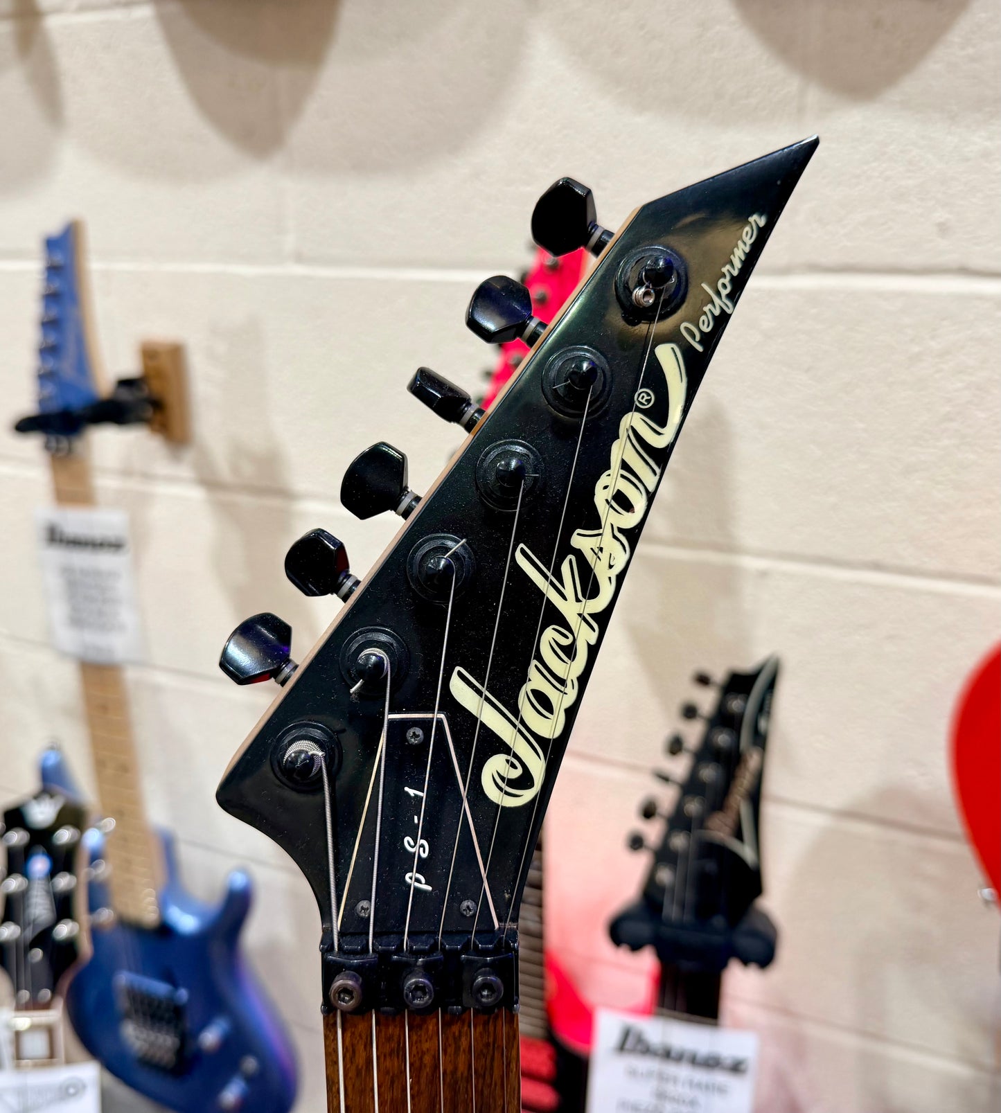 🔥90’s KOREA🔥 Jackson PS-1 Performer Metallic Red~ Floyd Rose~ HSH Pickups!