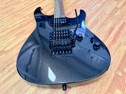 🔥RARE🔥 2005 Fernandes Revolver Pro Sustainer~ Floyd Rose~ Metallic Gunmetal!