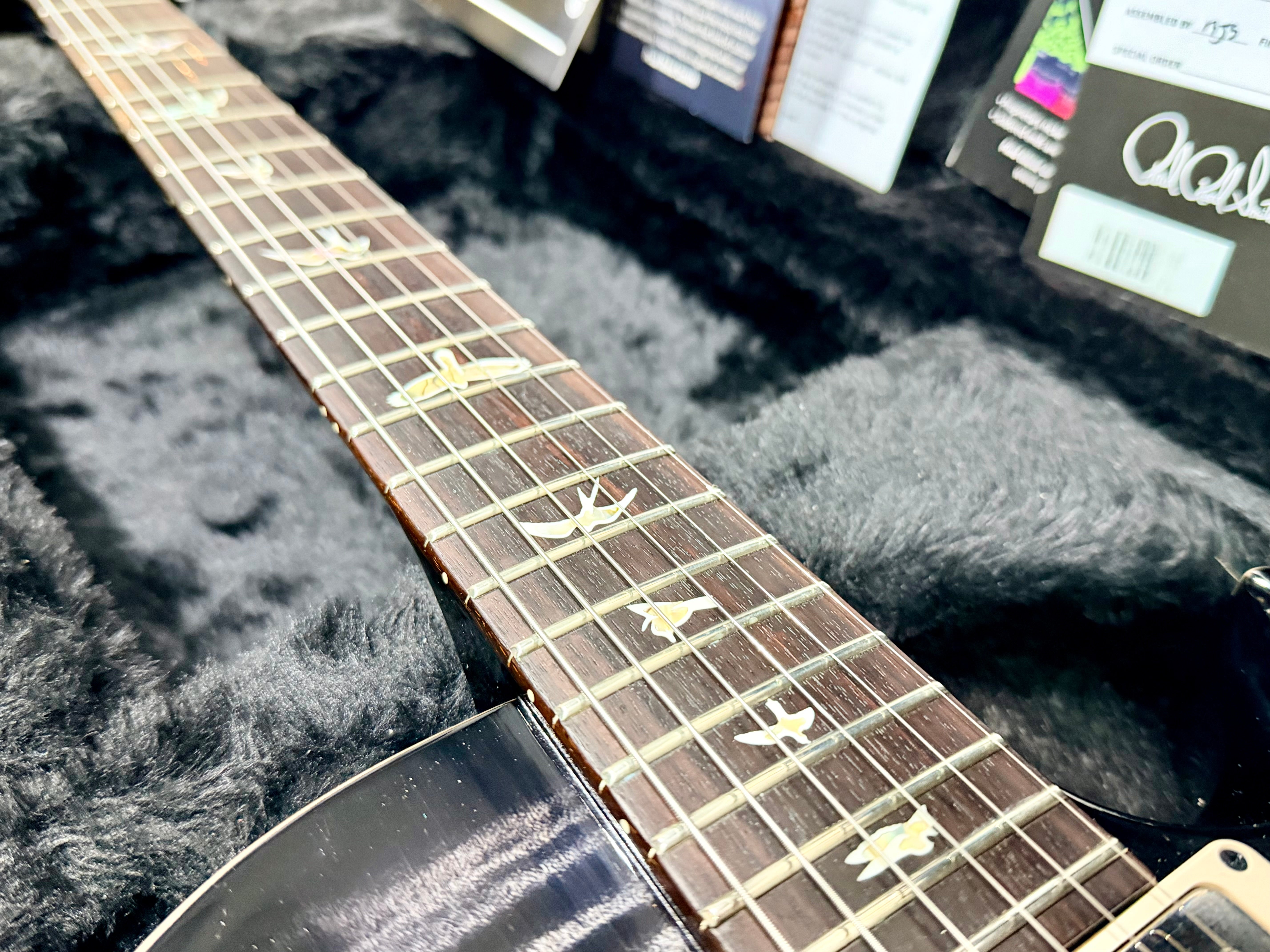 🔥2020🔥 PRS Mark Tremonti Signature USA Charcoal Contour Burst~ Case & Docs!