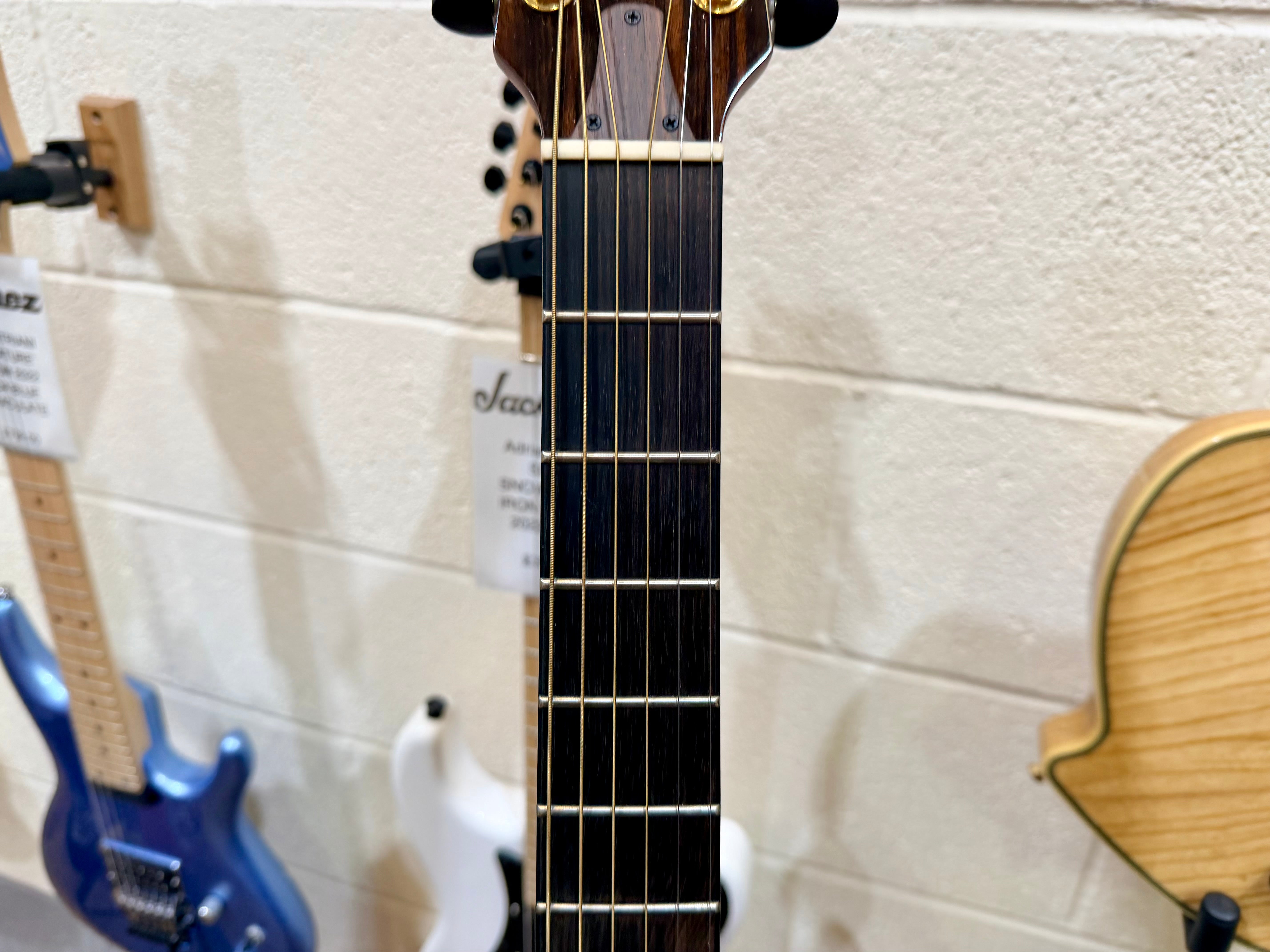 🌟MINT🌟 Faith FVBMB Venus Trembesi Blood Moon Burst~ Electro Acoustic~ Hard Case!