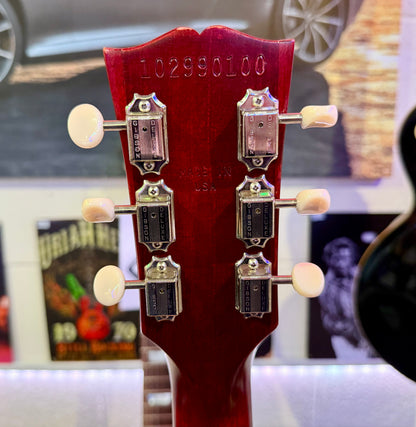 🌟2019🌟 Gibson Les Paul Junior Tribute DC Worn Cherry~ Double Cut~ Dog Ear P90!