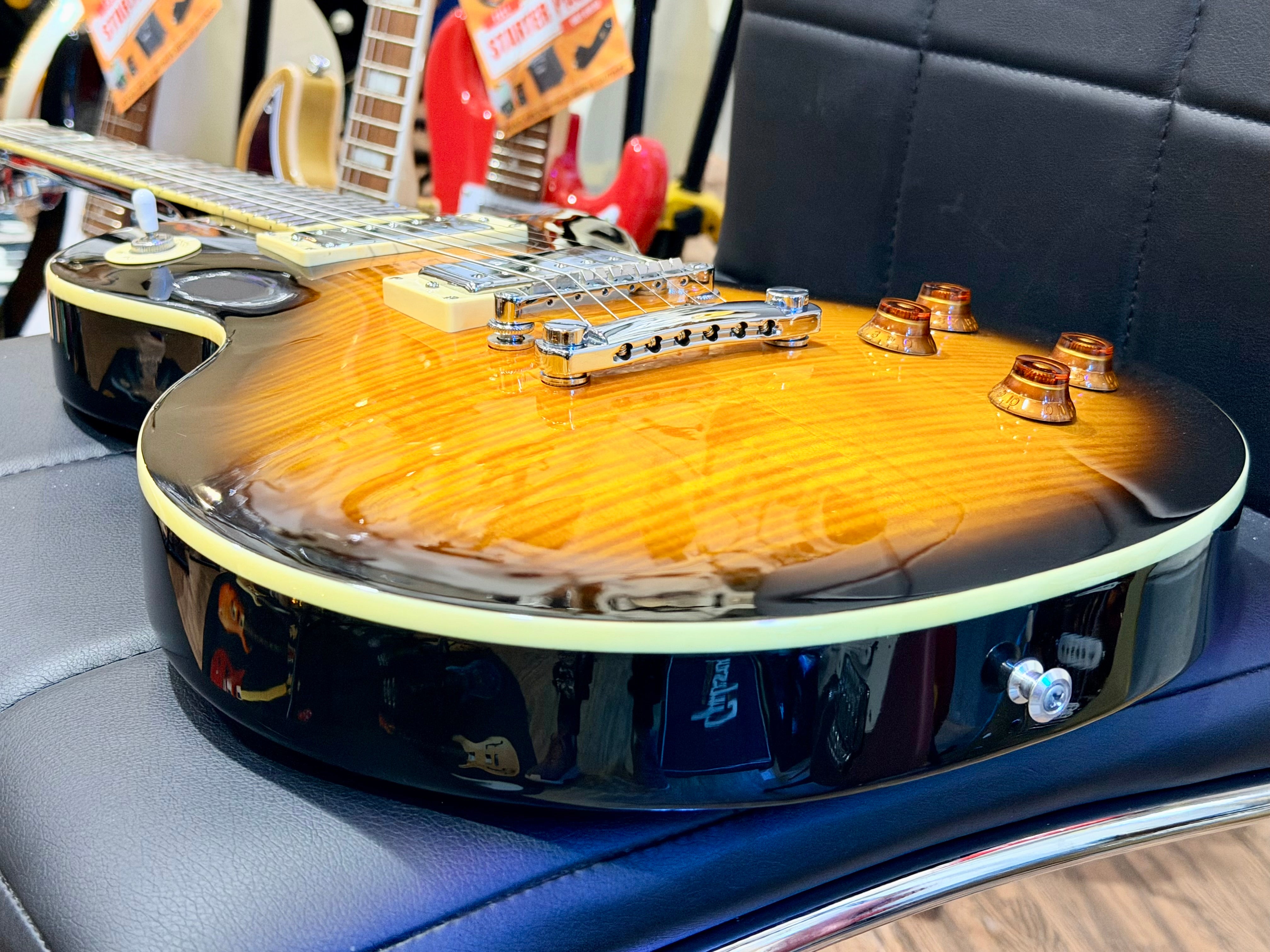 🌟2003 KOREA🌟 Epiphone Les Paul Standard~ Tobacco Sunburst~ MIK Unsung Factory!