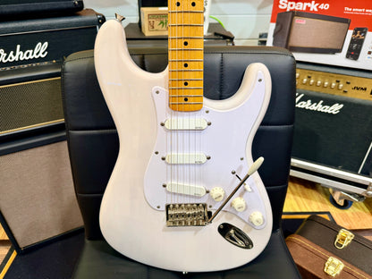 🔥EMG ACTIVE🔥 Squier Classic Vibe ‘50s Stratocaster In White Blonde~ EMG SA P’ups